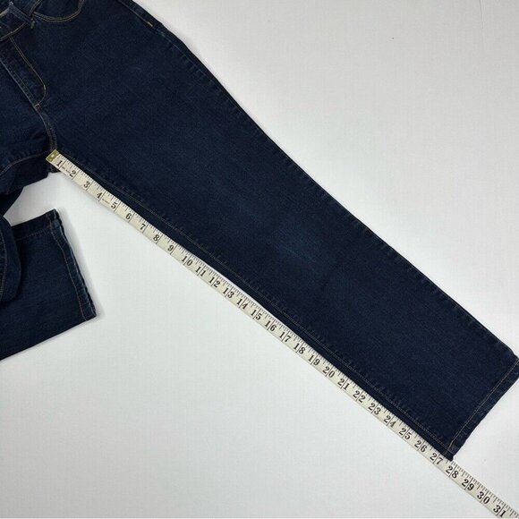 NYDJ Women's Dark Wash Mid-Rise Skinny Fit Denim Jeans 6/W28.25/L27.5 - Picture 10 of 11